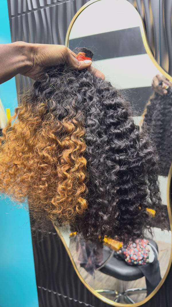 Raw Vietnamese curly bulk